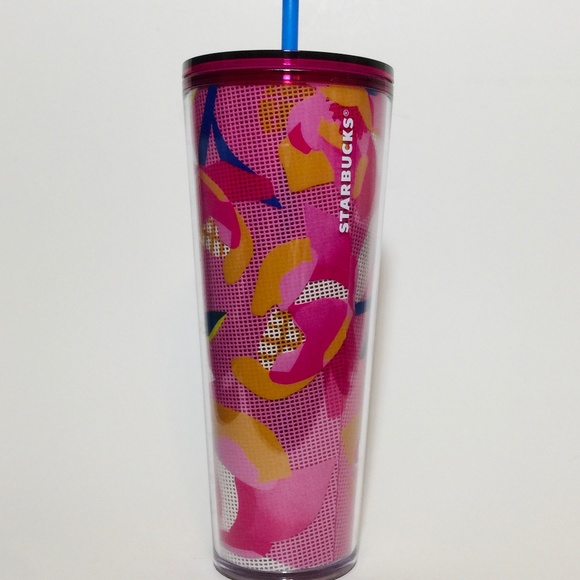 STARBUCKS Floral Layered Tumbler - Picture 2 of 5